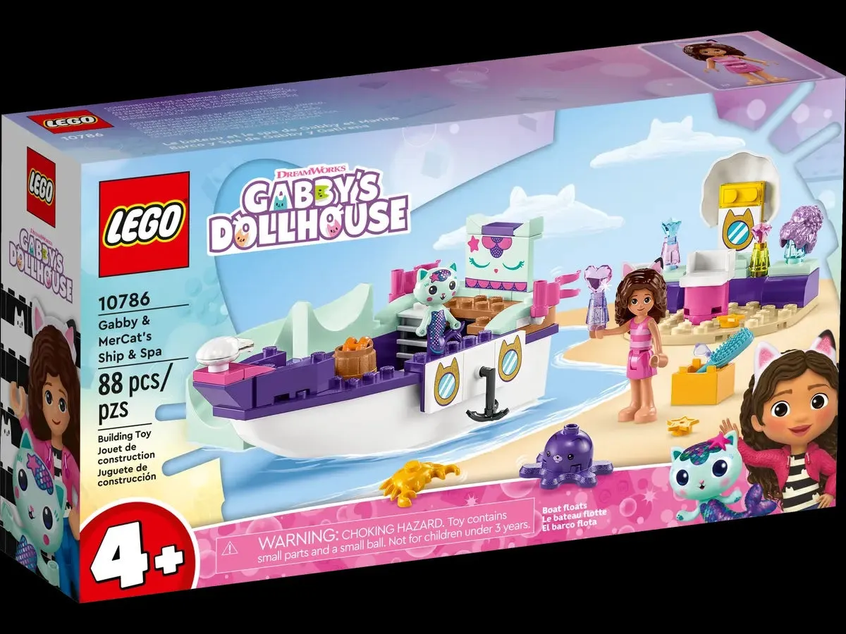 10786 LEGO GABBYS DOLLHOUSE GABBY N MERCATS SHIP N SPA