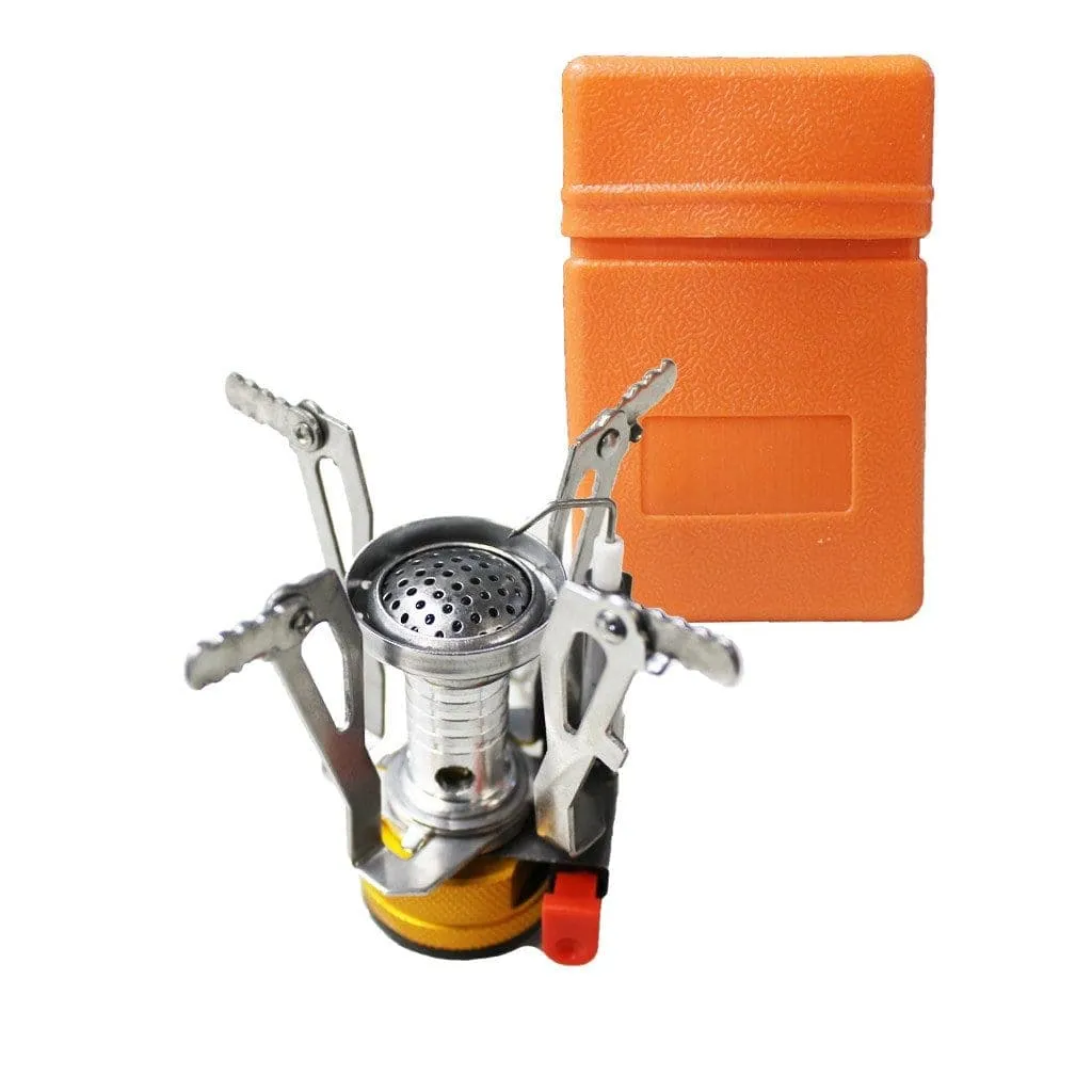 72HRS Piezo Ignition Compact Camping Cooking Stove