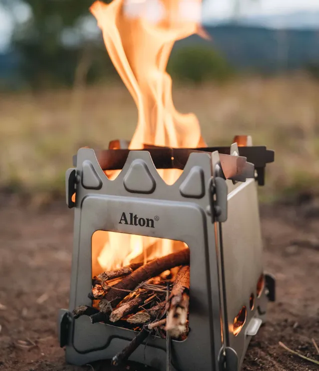 Alton Titanium Flatpack Twig Stove