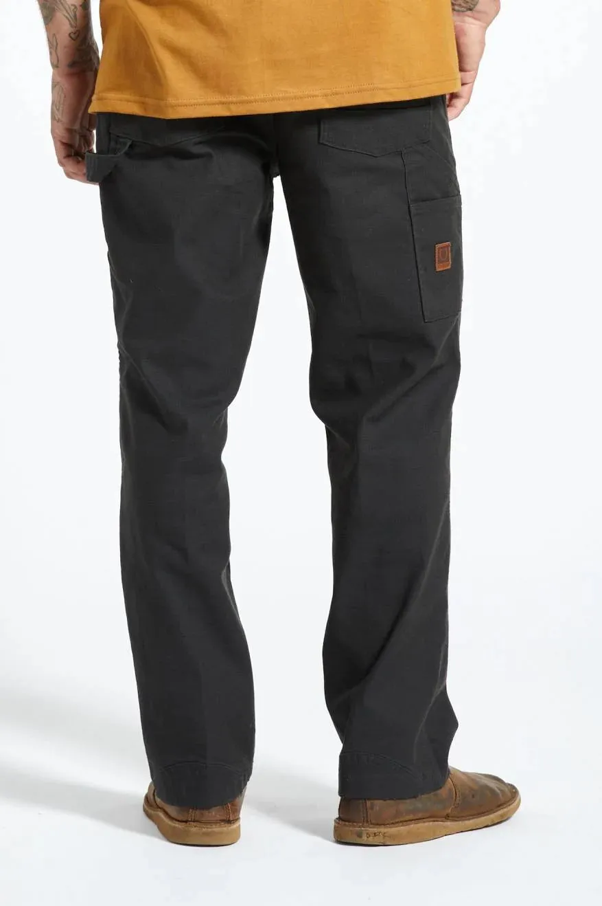 BRIXTON BUILDERS CARPENTER PANT - WASHED BLACK