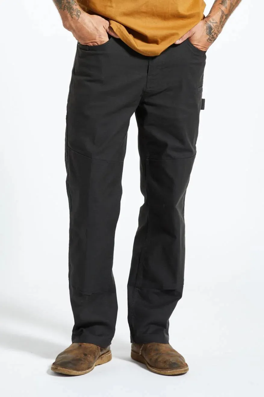 BRIXTON BUILDERS CARPENTER PANT - WASHED BLACK