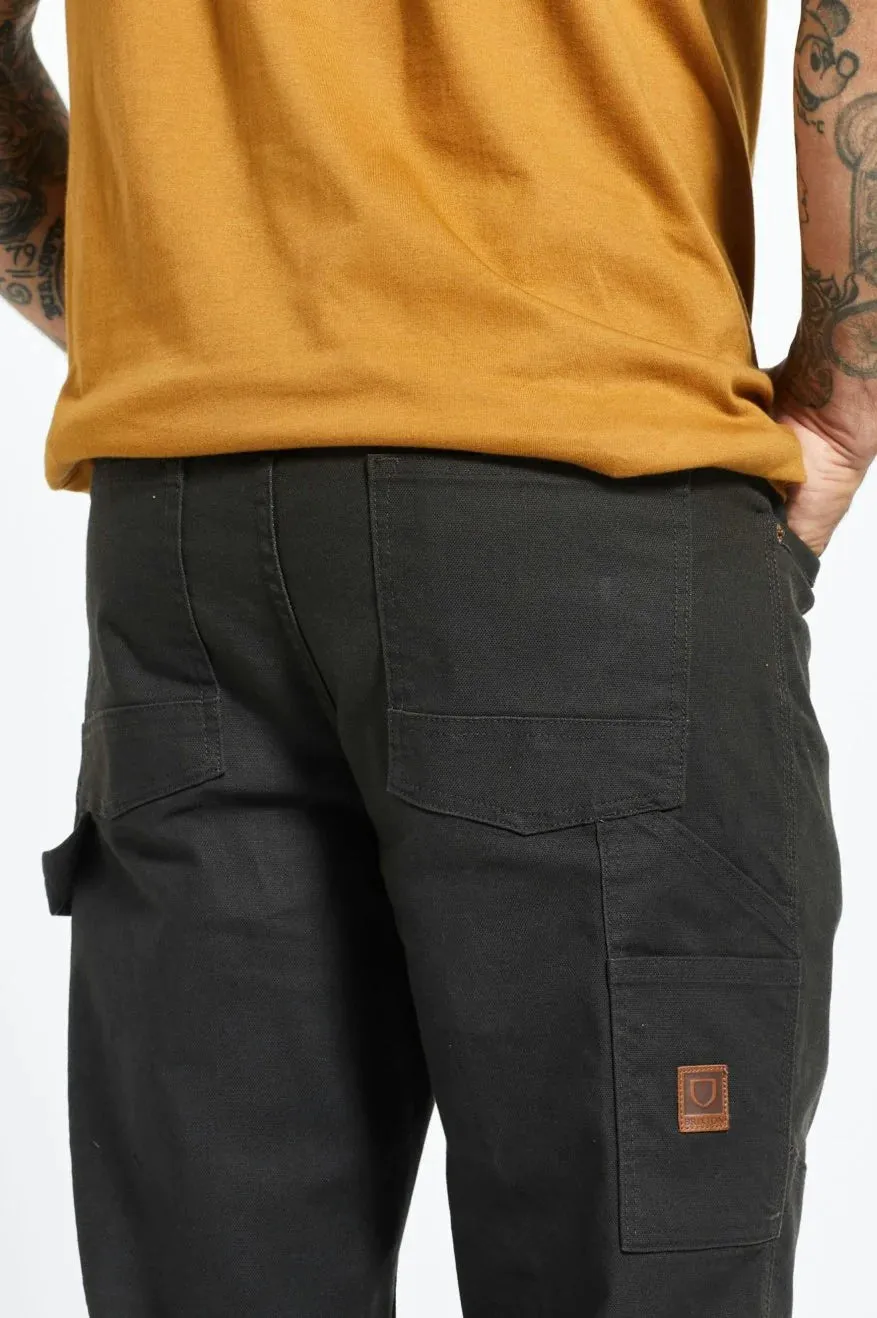 BRIXTON BUILDERS CARPENTER PANT - WASHED BLACK