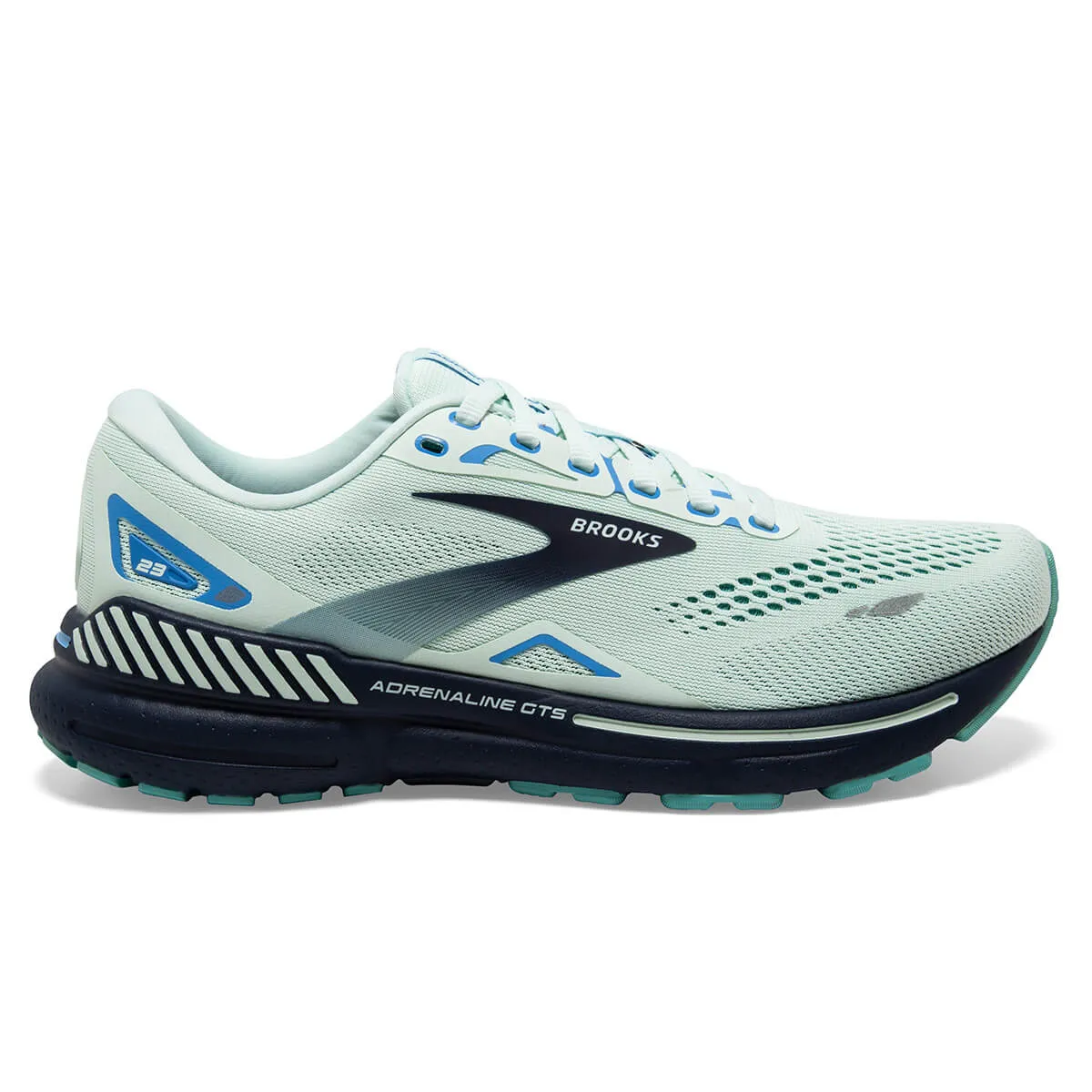 Brooks Adrenaline GTS 23 Womens | Blue Glass/nile Blue/marina