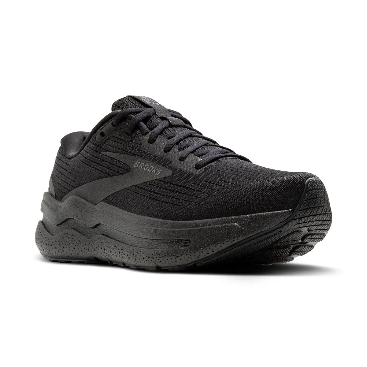 Brooks Ghost Max 2 Mens | Black/black/ebony