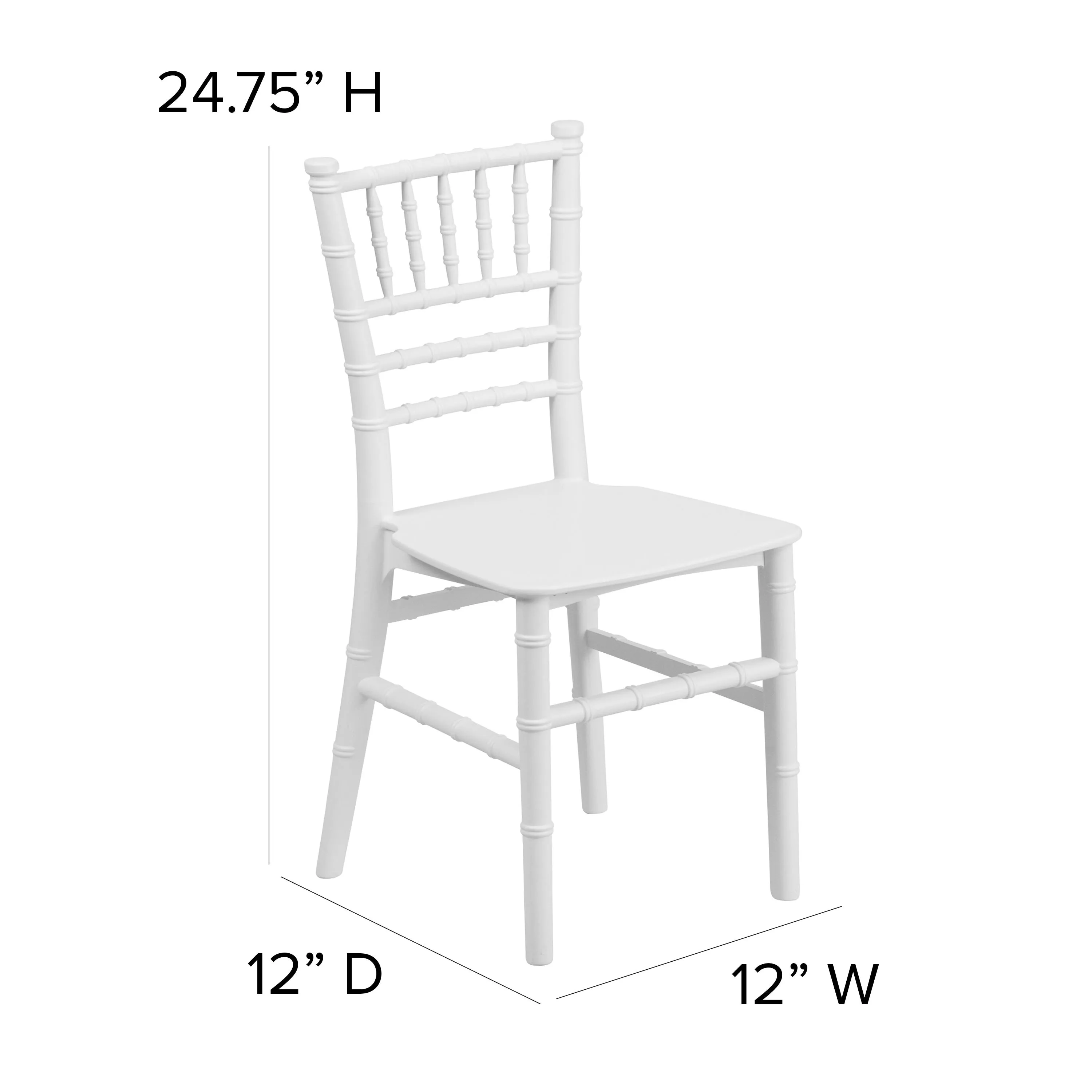 Child’s Resin Party and Event Chiavari Chair for Commercial & Residential Use