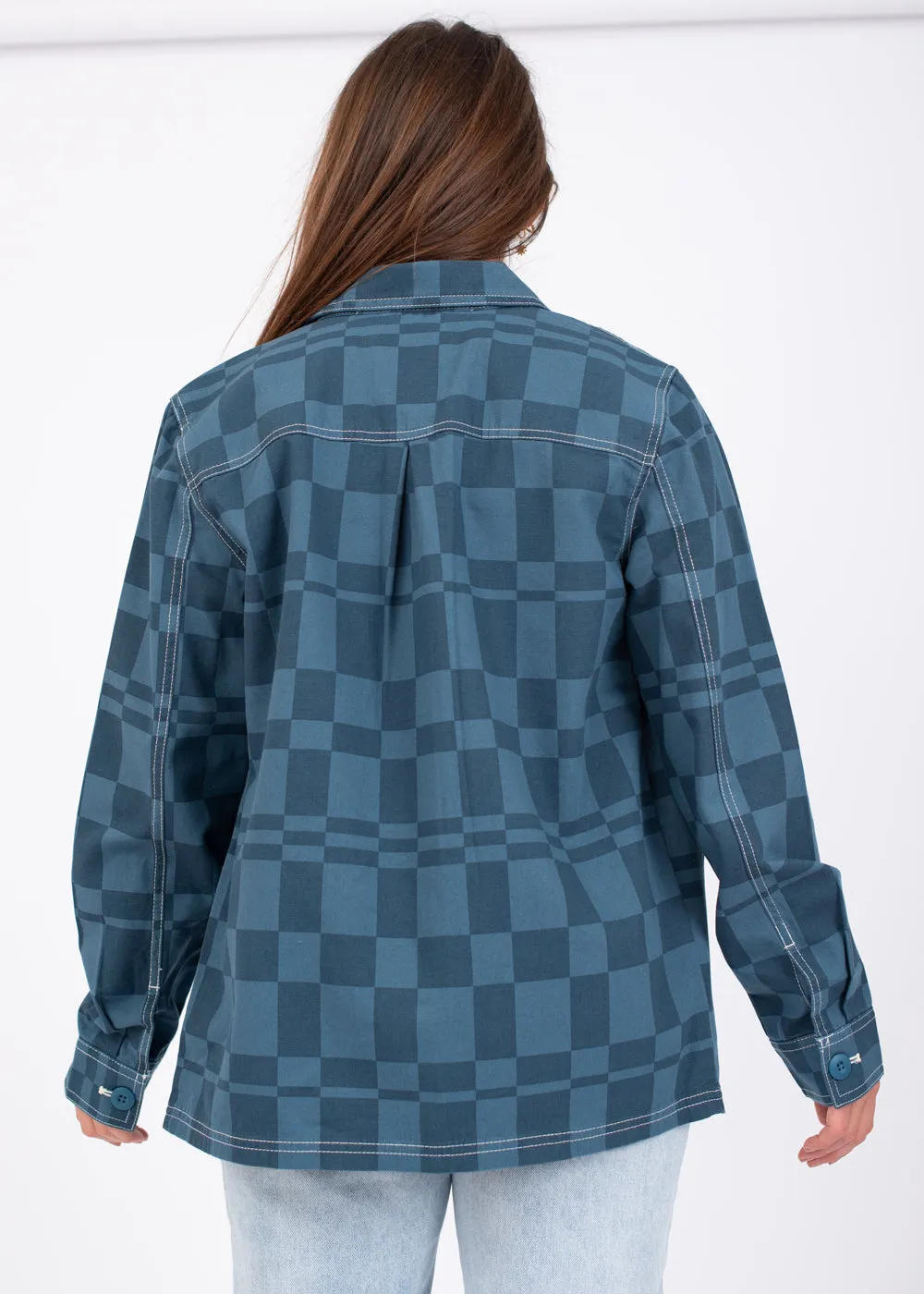 Drill II Chore Print Jacket