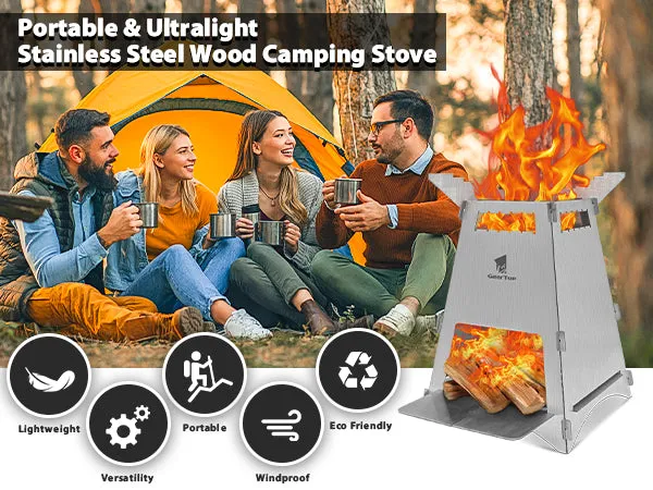 GeerTop Stainless Rocket Stove