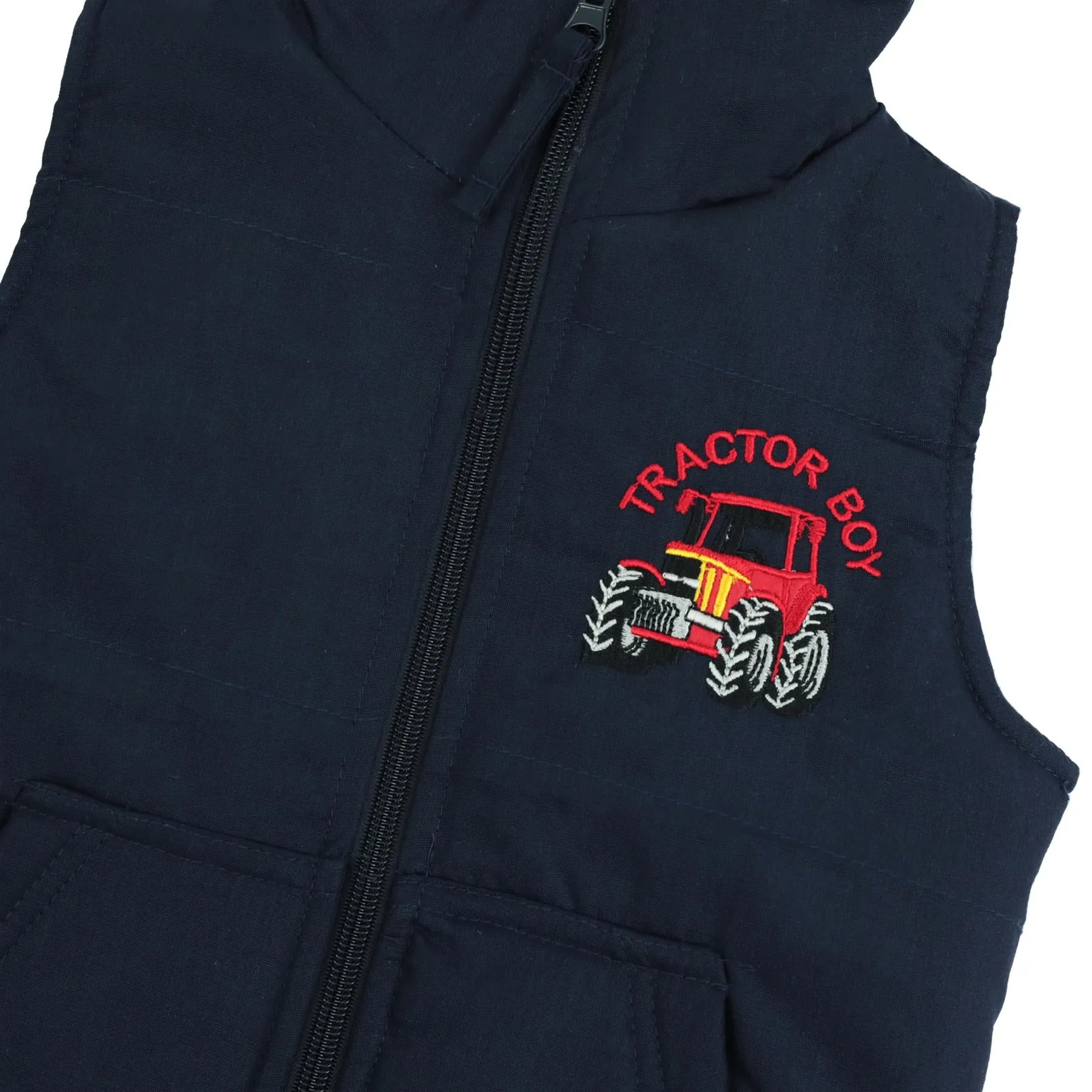 Hazy Blue Kids Country Padded Gilet