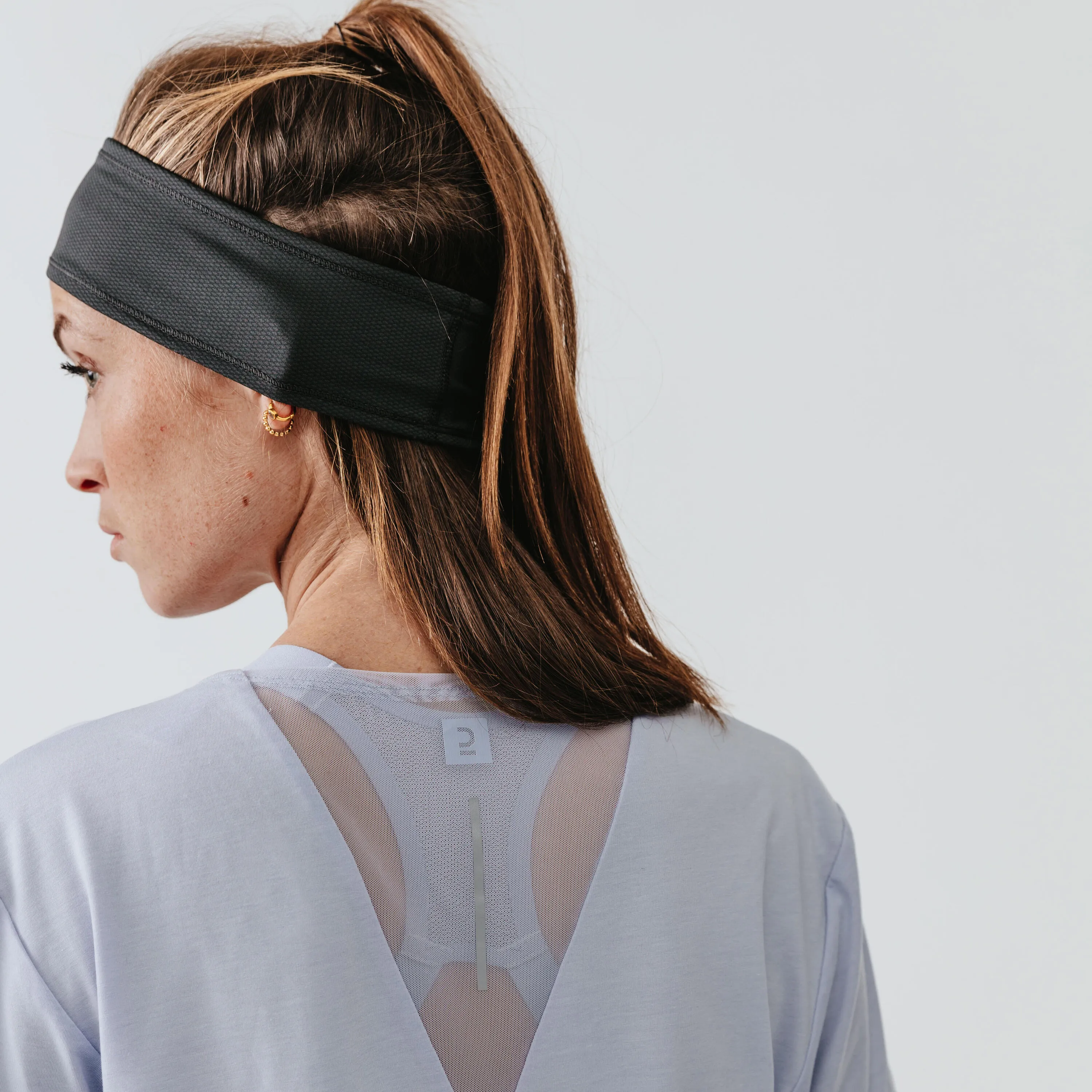 Headband Running black KALENJI, black