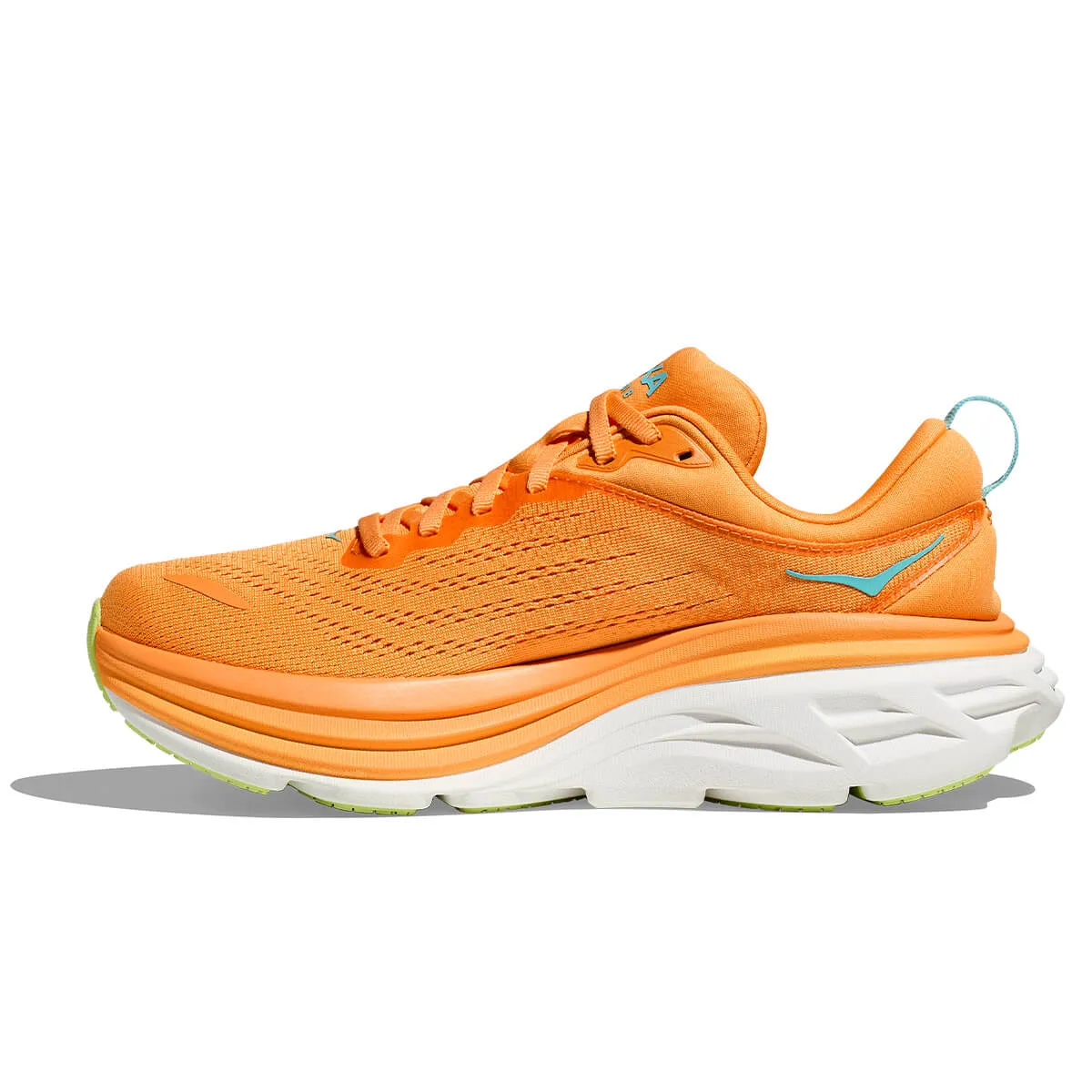 Hoka Bondi 8 Womens | Solar Flare / Lettuce