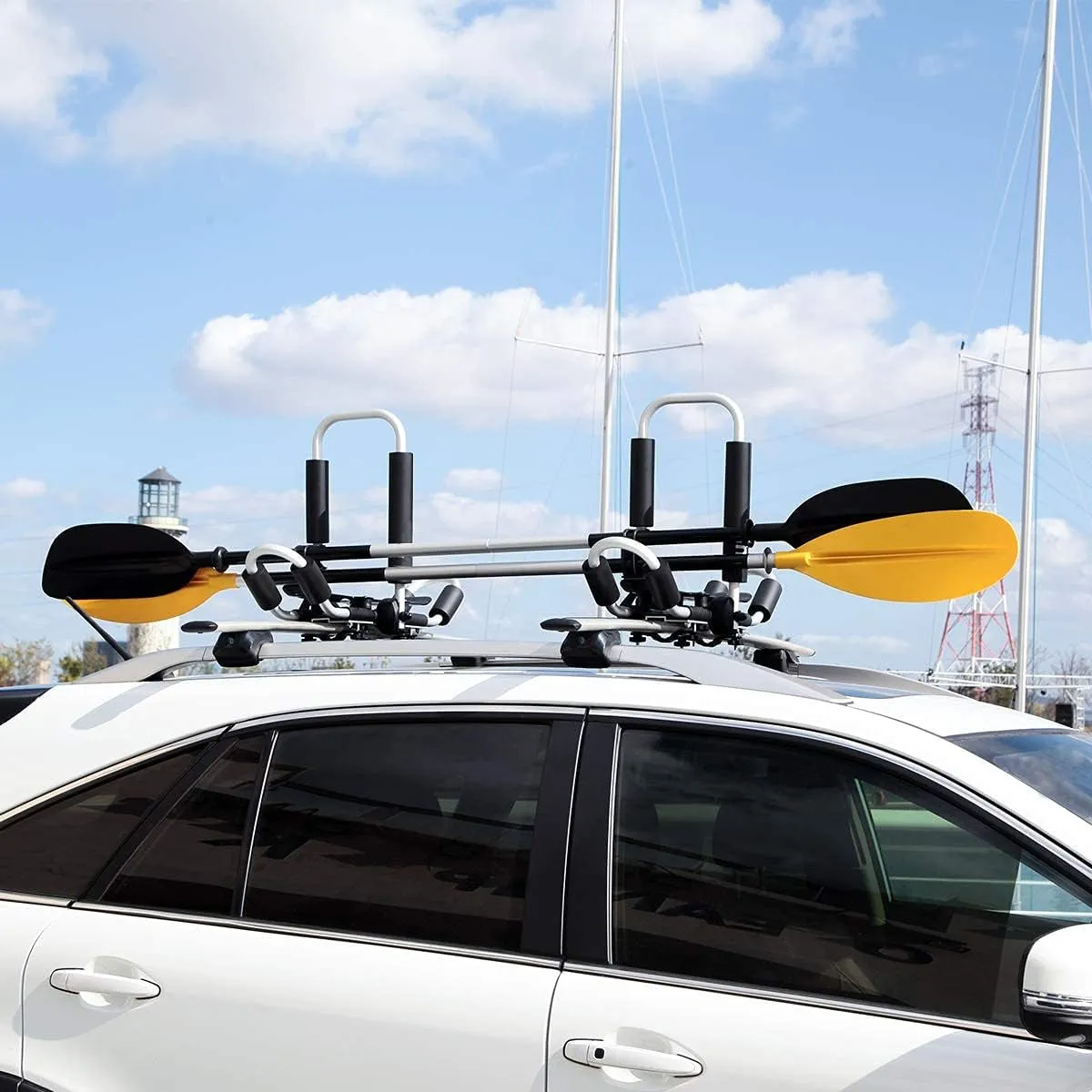 Kayak Roof Carrier Rack  Lightweight Kayak Holder