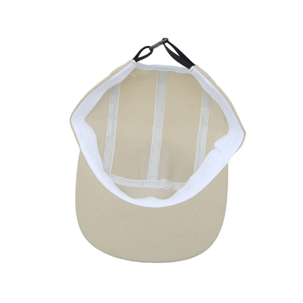 Low Profile 5 Panel Hat Cap Waterproof Golf Camp Fishing Lightweight Jockey Flat Bill YZ20114