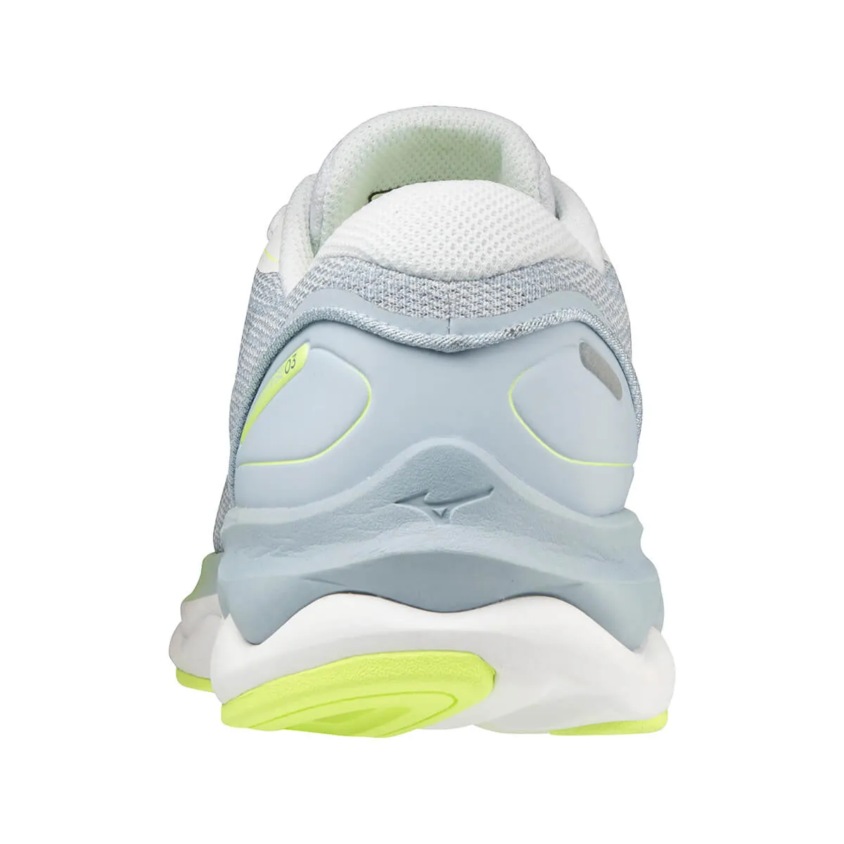 Mizuno Wave Skyrise 3 Womens | White/white/neolime