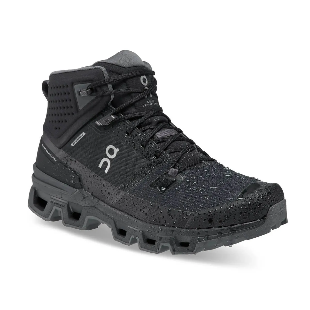 ON Cloudrock 2 Waterproof Mens | Black / Eclipse