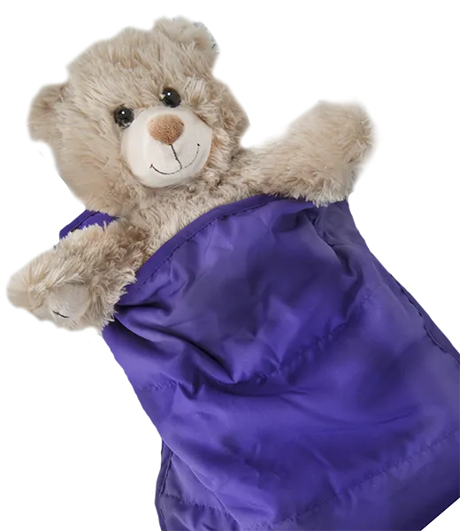 Purple Sleeping Bag