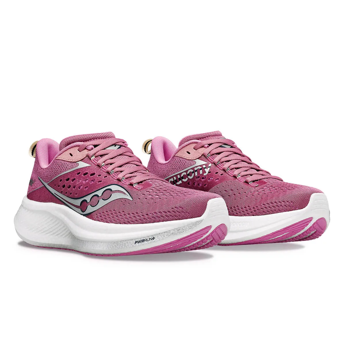 Saucony Ride 17 Womens | Orchid/silver