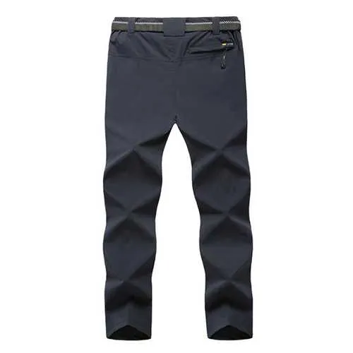 Size S-6XL Outdoor Mens Sunscreen Trousers Fast Drying Super Light Breathable Climbing Pants