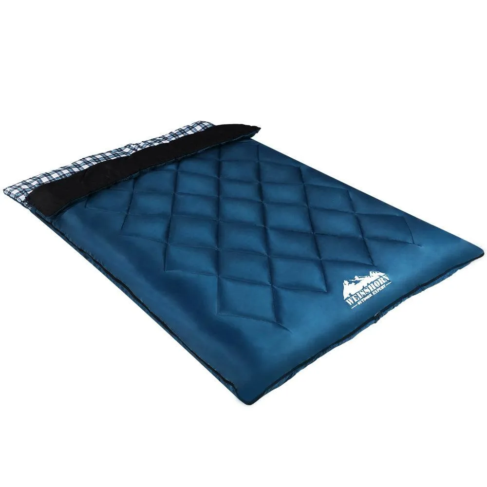 Weisshorn Double Sleeping Bag - Navy